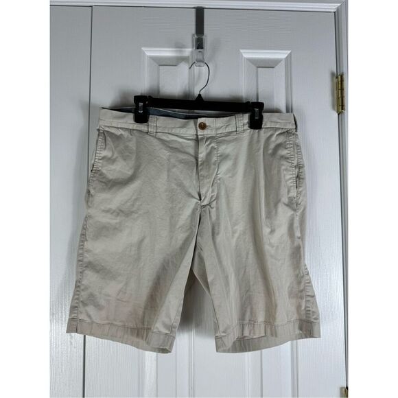 J crew Mens Khaki Shorts Size 36 - Picture 1 of 4